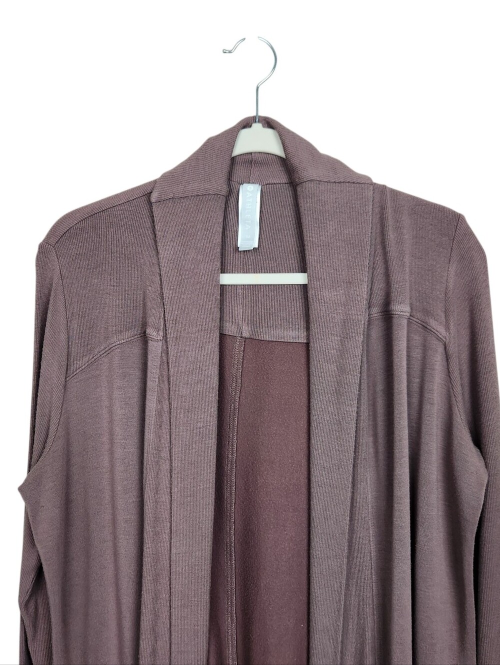 Athleta Canopy Wrap In Nirvana Mineral Modal Blend Cardigan Sweater Women Size M - Picture 4 of 15
